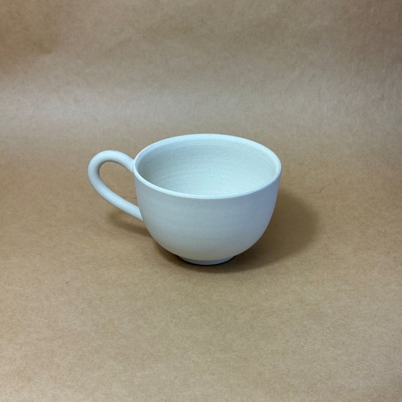 chanomaⅡ 白泥カップ 6-415|陶器 やきもの 焼き物 手作り 伝統工芸品 工芸品 茶器 茶道具 カップ 常滑焼 日本六古窯 キッチン用品 日用品 食器 雑貨 ティーカップ 日本茶 緑茶 丸よ小泉 日本製 愛知県 常滑市