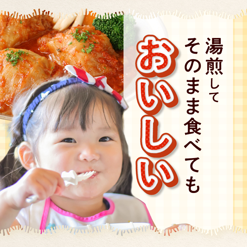 <2か月に1回　計6回定期便>国産キャベツと豚肉のロールキャベツ（6P入り）