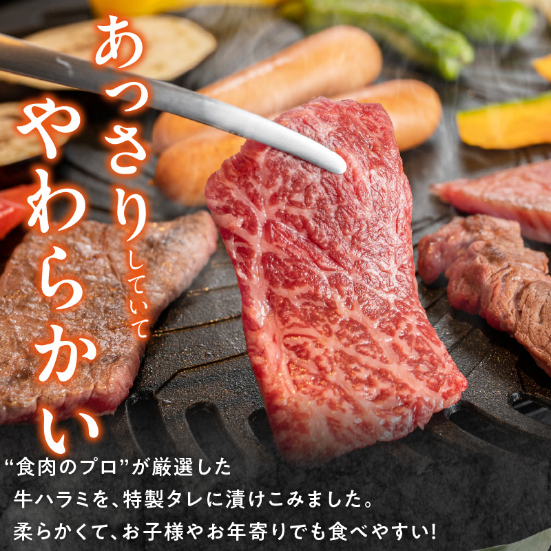 【食肉総合卸 丸正】牛ハラミ味付け 1.5kg