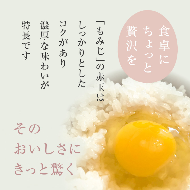 【医師監修】野菜を食べて育った平飼いの卵「もみじ卵」（30個入り）