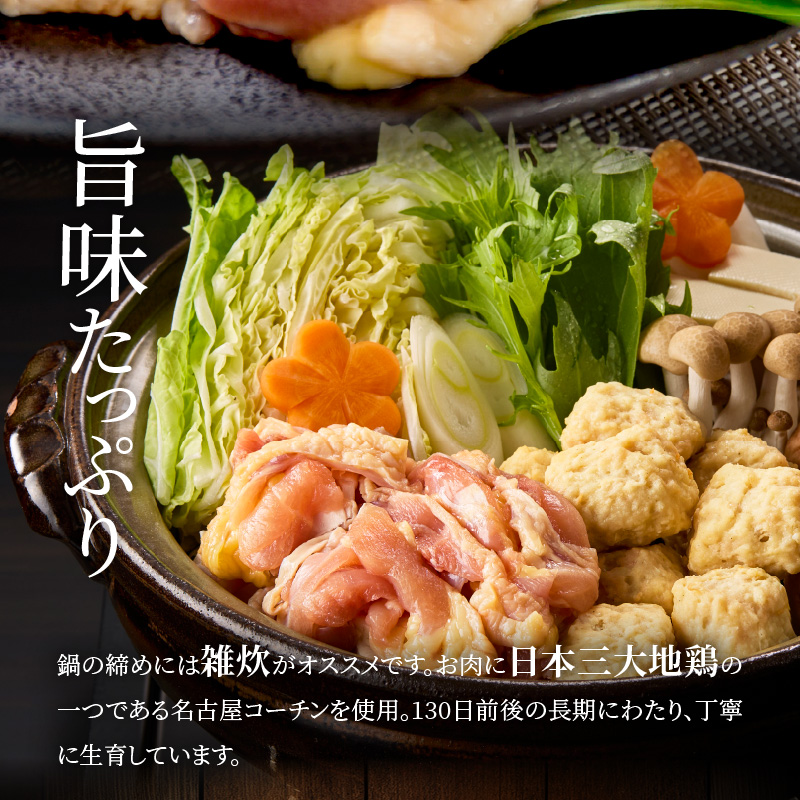 名古屋コーチン鍋セット