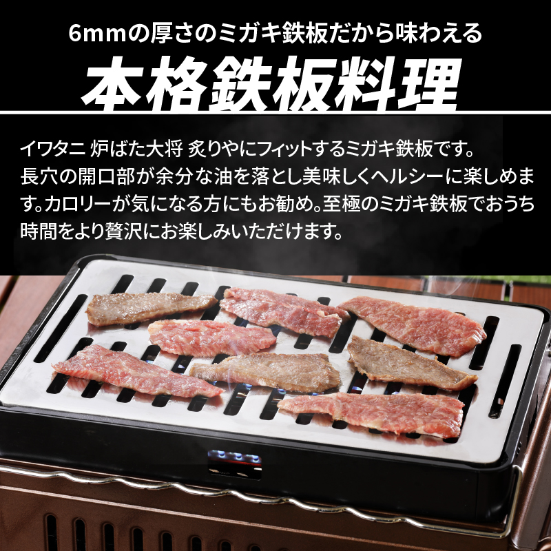 鍛冶屋の頓珍漢　ミガキ鉄板 A280