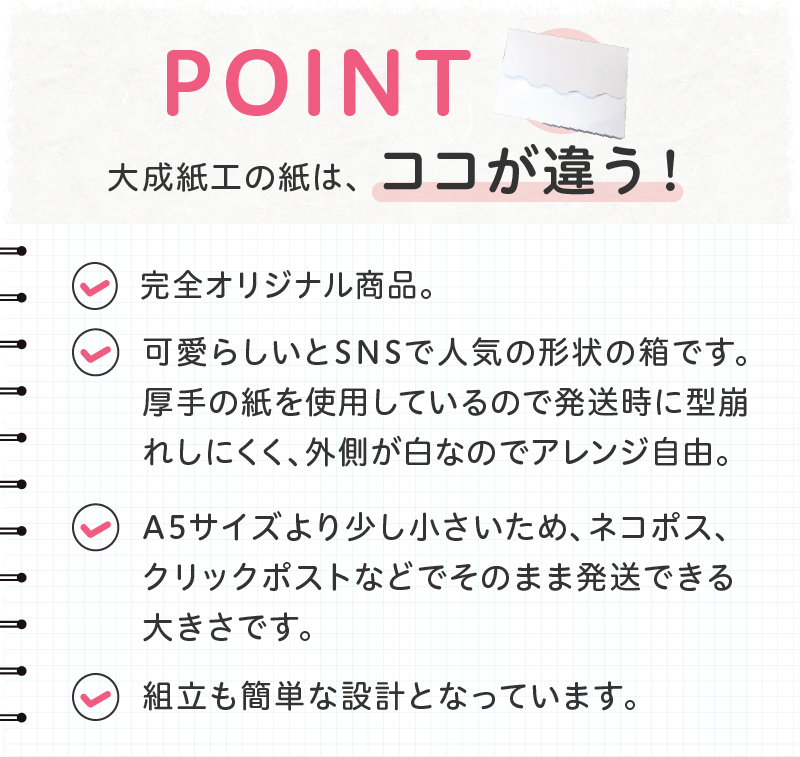 オリジナルギフトBOX（なみなみ型）12枚入り
