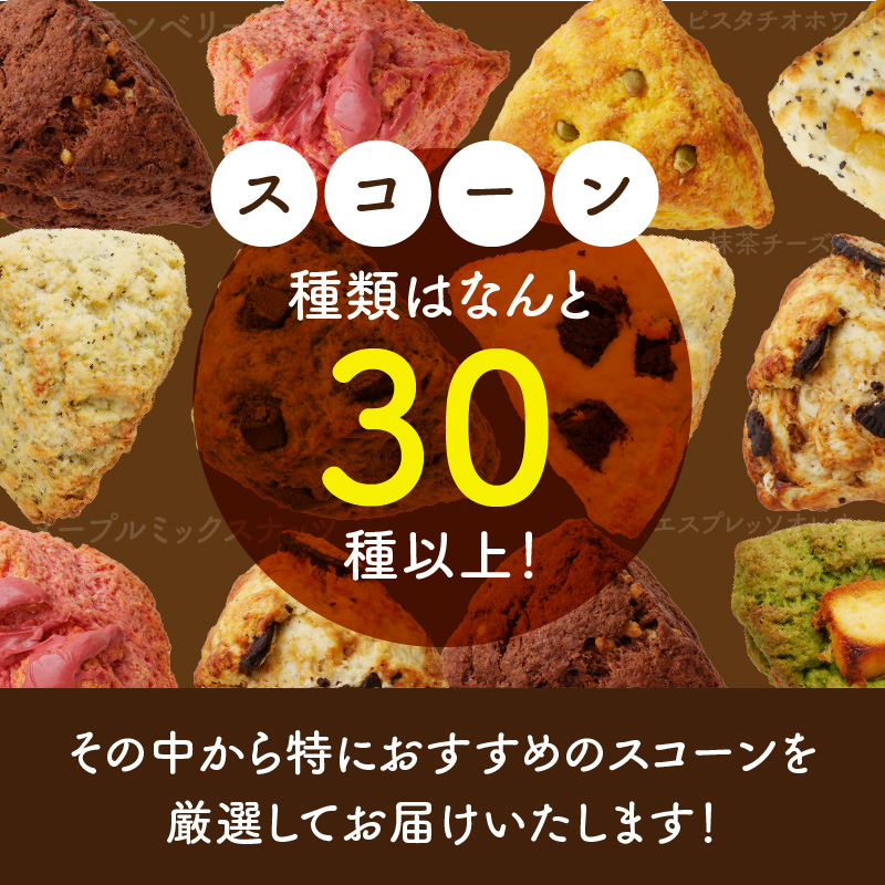 【ザクザクスコーン】ベーグル専門店pan de pan 888のおまかせスコーンセット（10個入り）