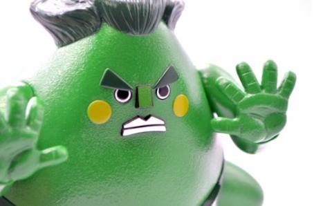 こまき山ソフビフィギュア彩色版