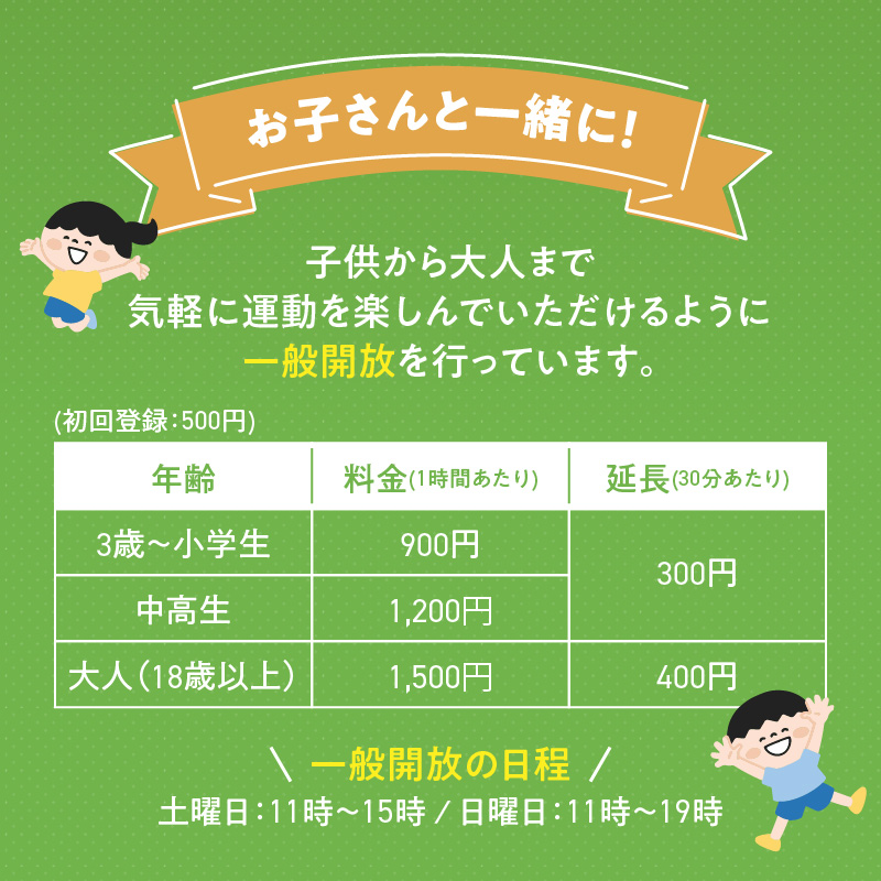 『トランポリンの森 RolyPoly』で使えるクーポン（1,200円）