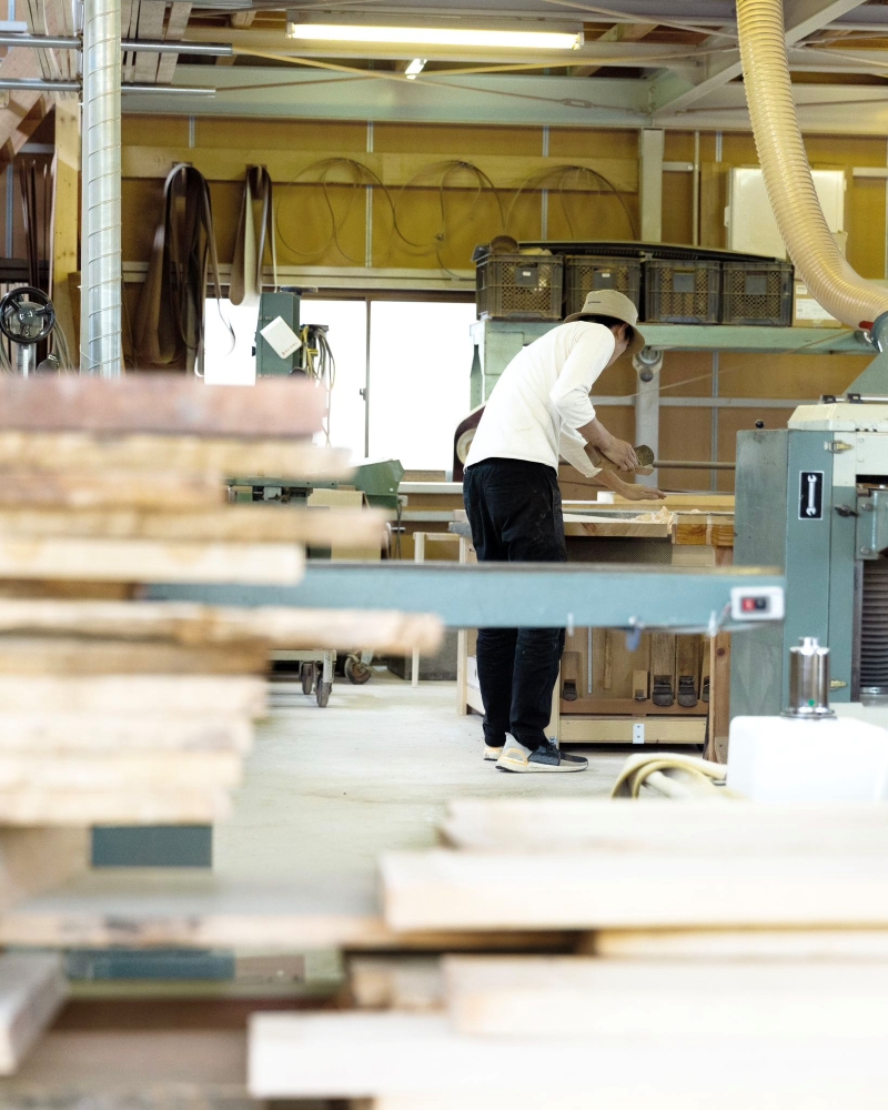 【HOFF&Co.】ダイニングチェア "RPチェア"　椅子 チェア 一人掛け ダイニング ナラ 無垢材 ペーパーコード 平編み 家具 インテリア