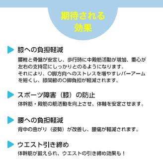 ドローイン体幹筋の収縮を維持しながら動作できているかフィードバックできるベルト「DI‐BELT」