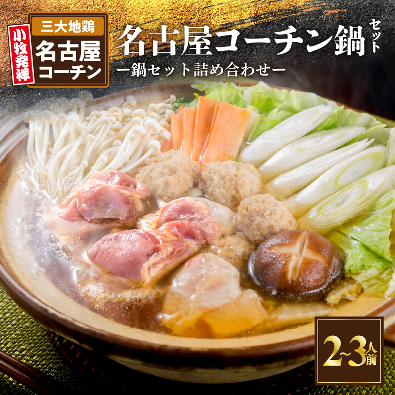 名古屋コーチン鍋セット