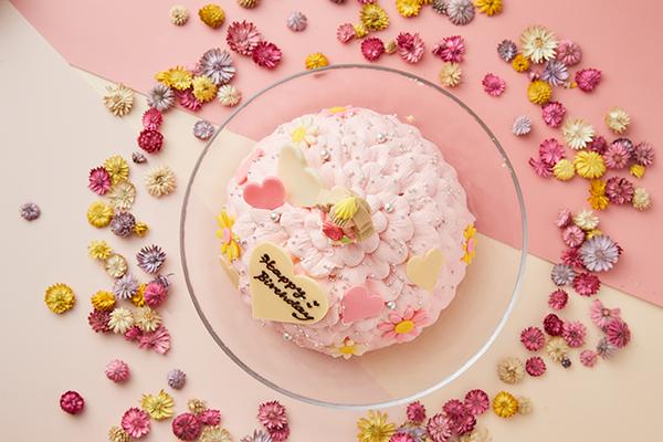 【Le Lis】プリンセスドール（ピンク）♪とびっきり可愛い芸術デコレーションケーキ5号（4～6名様分）！もちろん美味しさにも自信！【冷凍でお届け・冷蔵解凍】