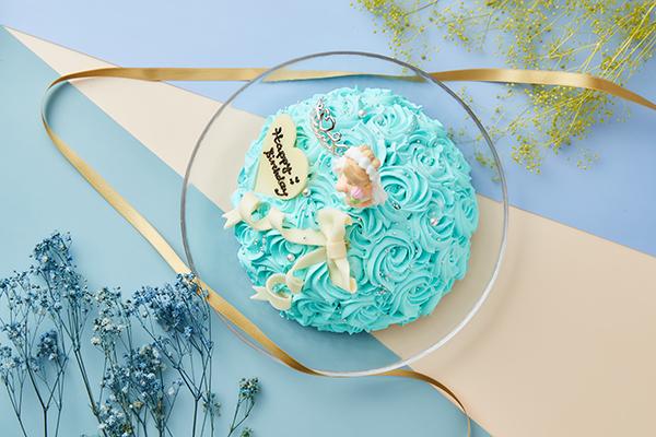 【Le Lis】シンデレラ♪とびっきり可愛い芸術デコレーションケーキ5号（4～6名様分）！もちろん美味しさにも自信！【冷凍でお届け・冷蔵解凍】