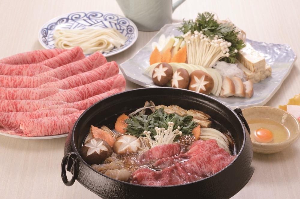 【木曽路】厳選　黒毛和牛すきやきセット～すきやき割り下付き～