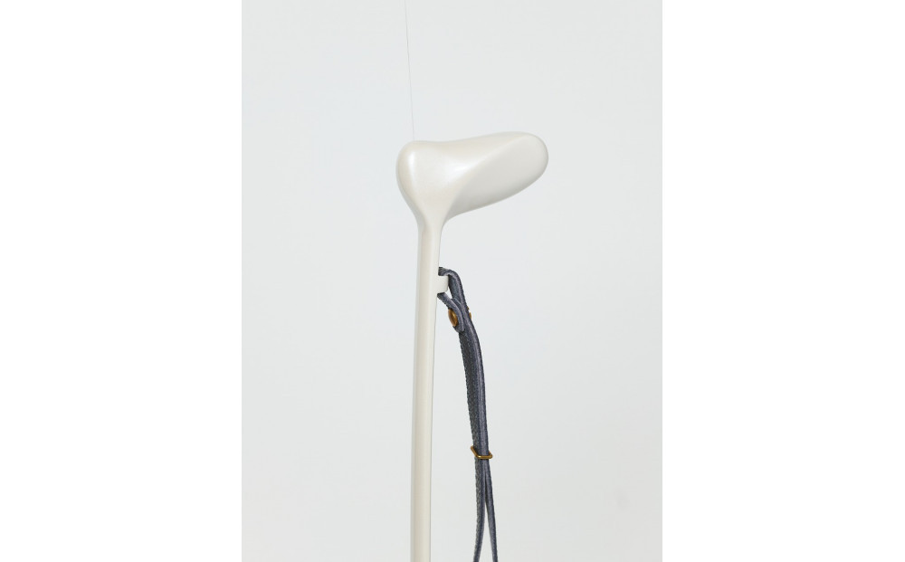 パラケイン_スリーパートモデル_左持ち Ｌサイズ（ベージュホワイト）