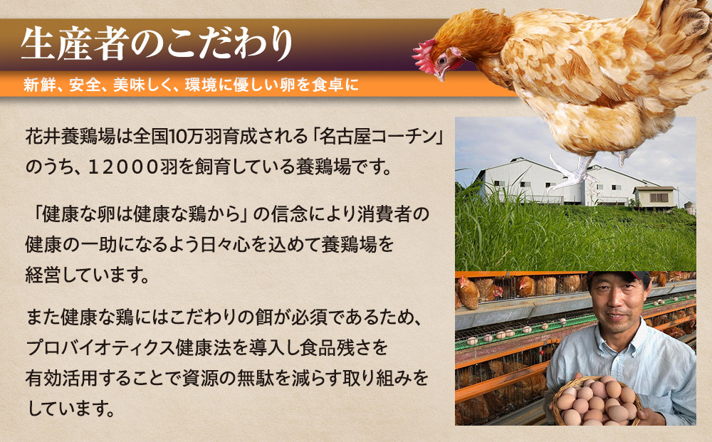 日本三大地鶏!! 「純系 名古屋コーチンの卵」（30個）　本当に美味しい食べ物は調味料の味に負けません！