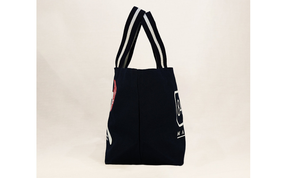 HASSIN＆MU-TAオリジナルトートバック【カラー：ネイビー】