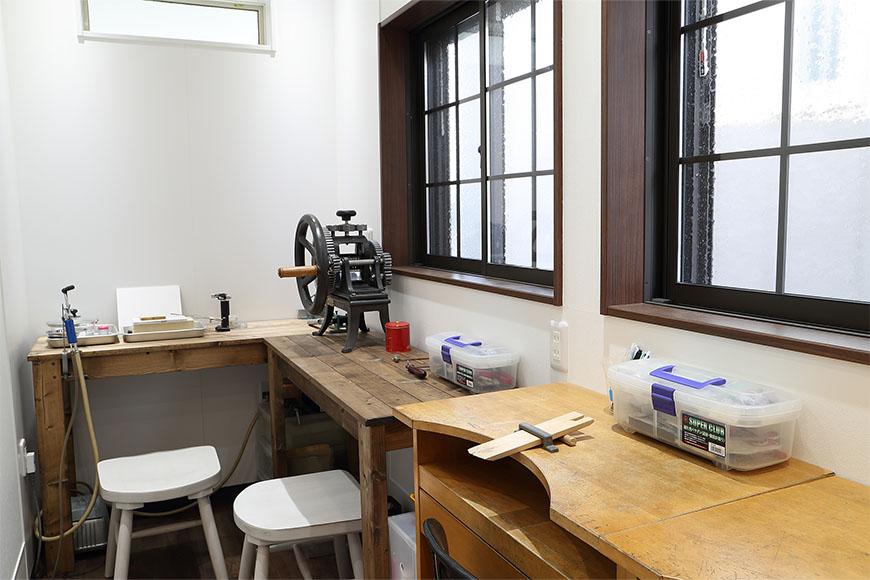 K10 細スジ リング（ハンドメイド）【10号】