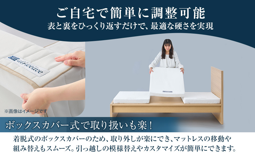 エアウィーヴ ベッドマットレスS4.0p シングル