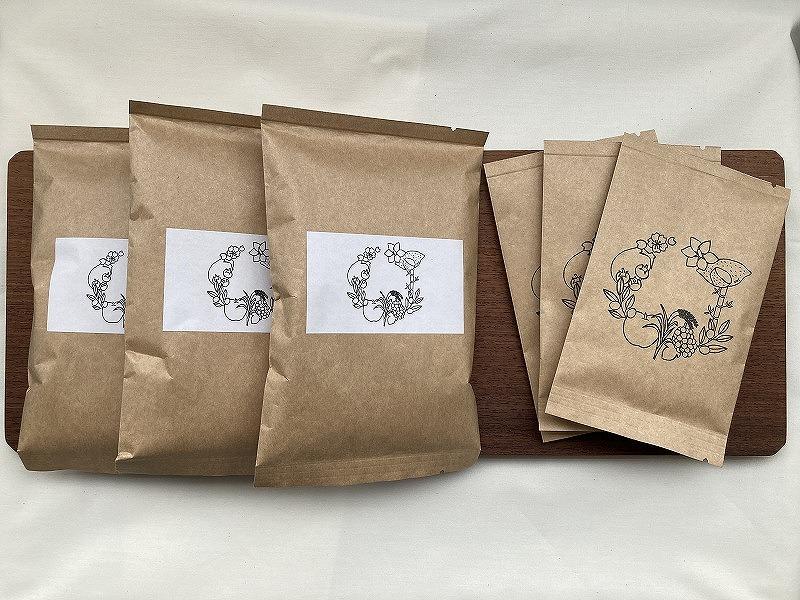 フェアトレードコーヒー　４種飲み比べセット（粉）