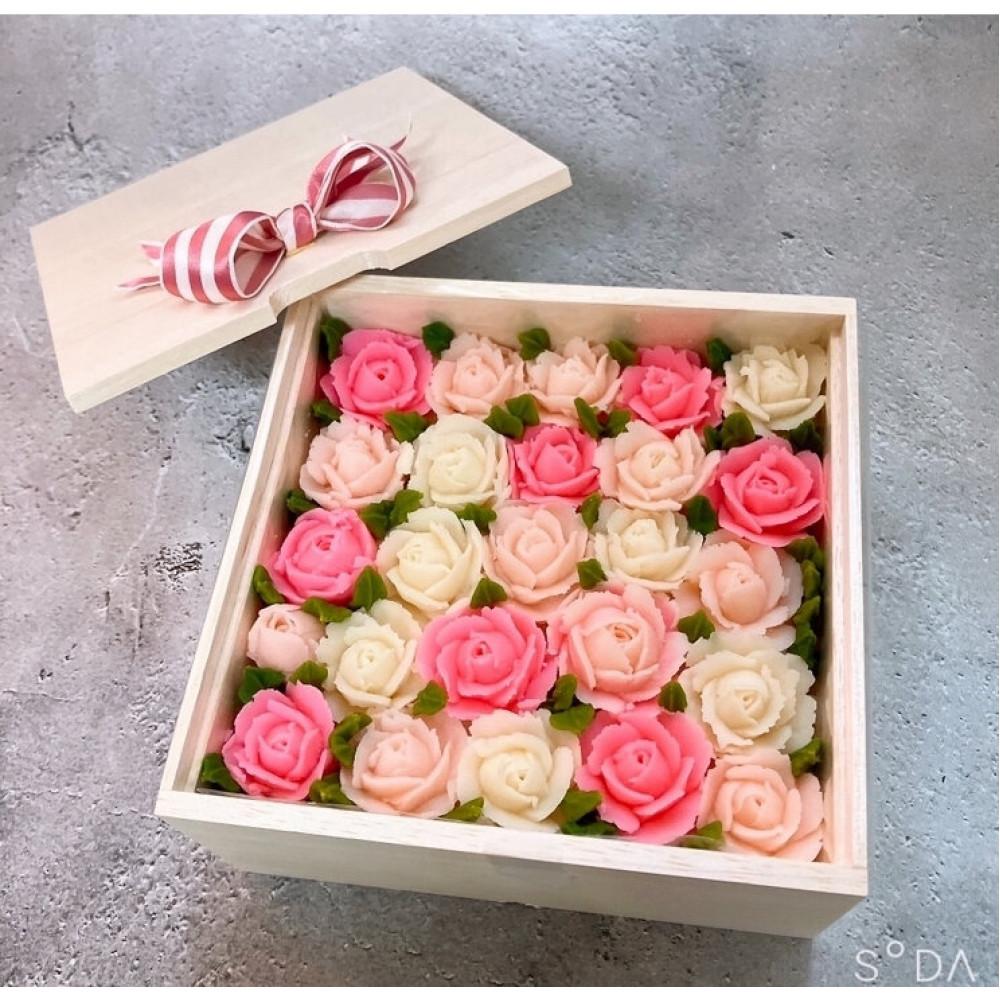 薔薇シフォンケーキ　 star