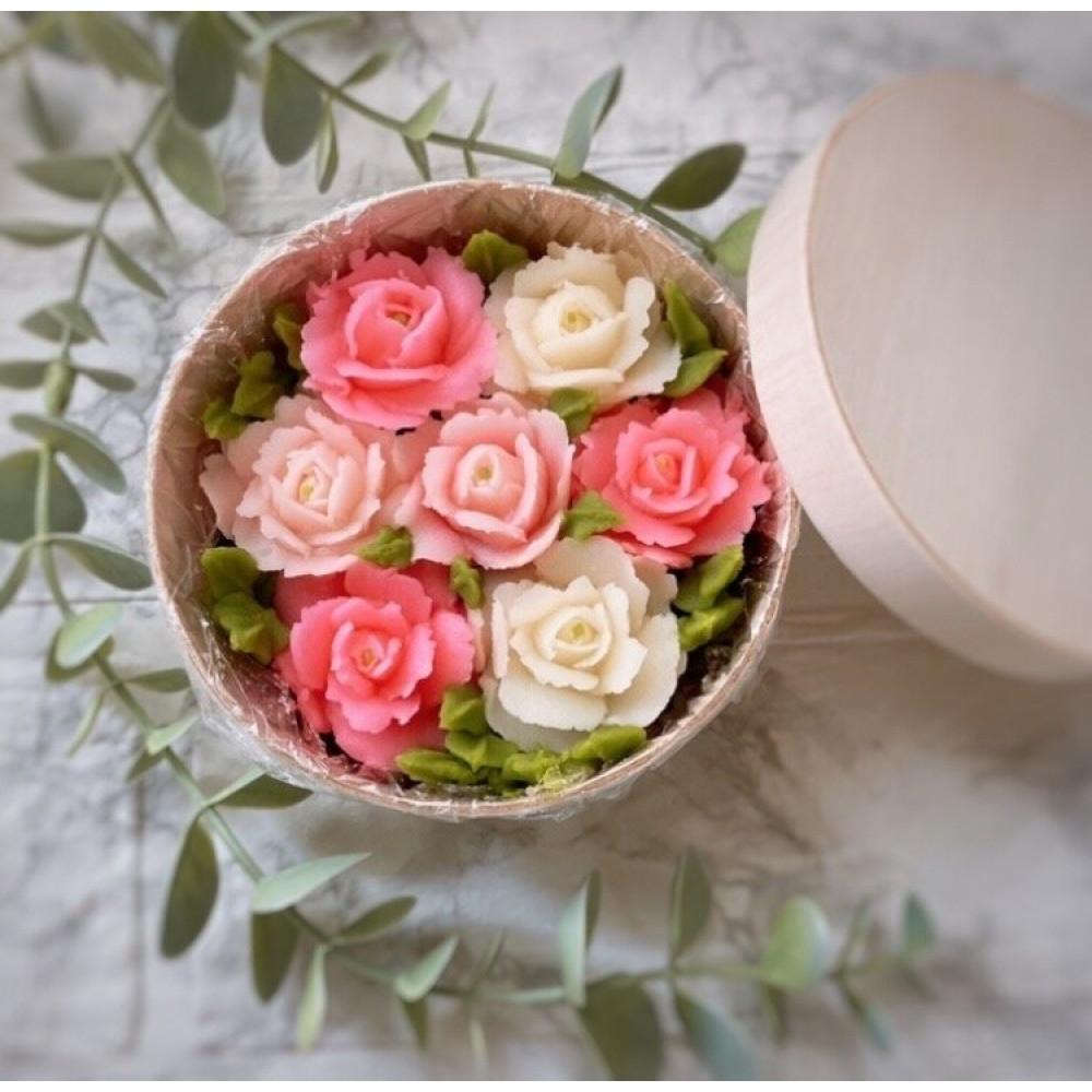 薔薇シフォンケーキ　 smile