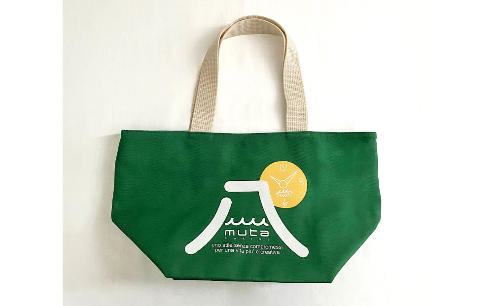 HASSIN＆MU-TAオリジナルトートバック【カラー：グリーン】