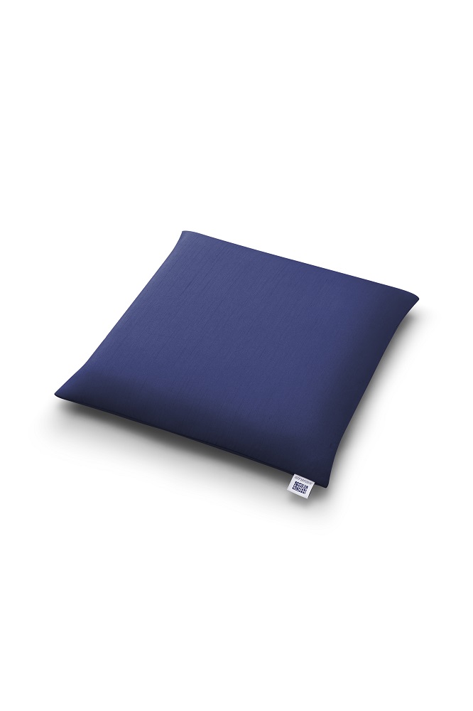 エアウィーヴ 座布団 ネイビー　ざぶとん クッション 洗える / ギフト 贈り物 プレゼント 祝い 内祝い 誕生日 記念日 お土産 父 母 敬老 お中元 お歳暮