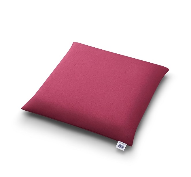 エアウィーヴ 座布団 ワインレッド　ざぶとん クッション 洗える / ギフト 贈り物 プレゼント 祝い 内祝い 誕生日 記念日 お土産 父 母 敬老 お中元 お歳暮