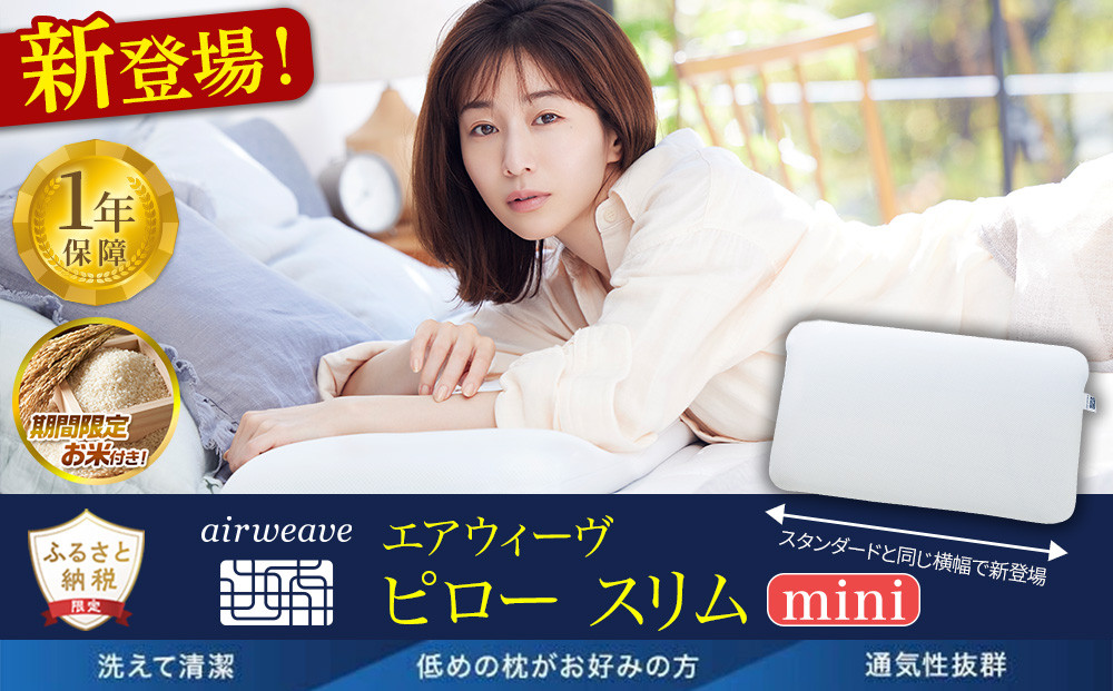 エアウィーヴ　ピロースリムmini