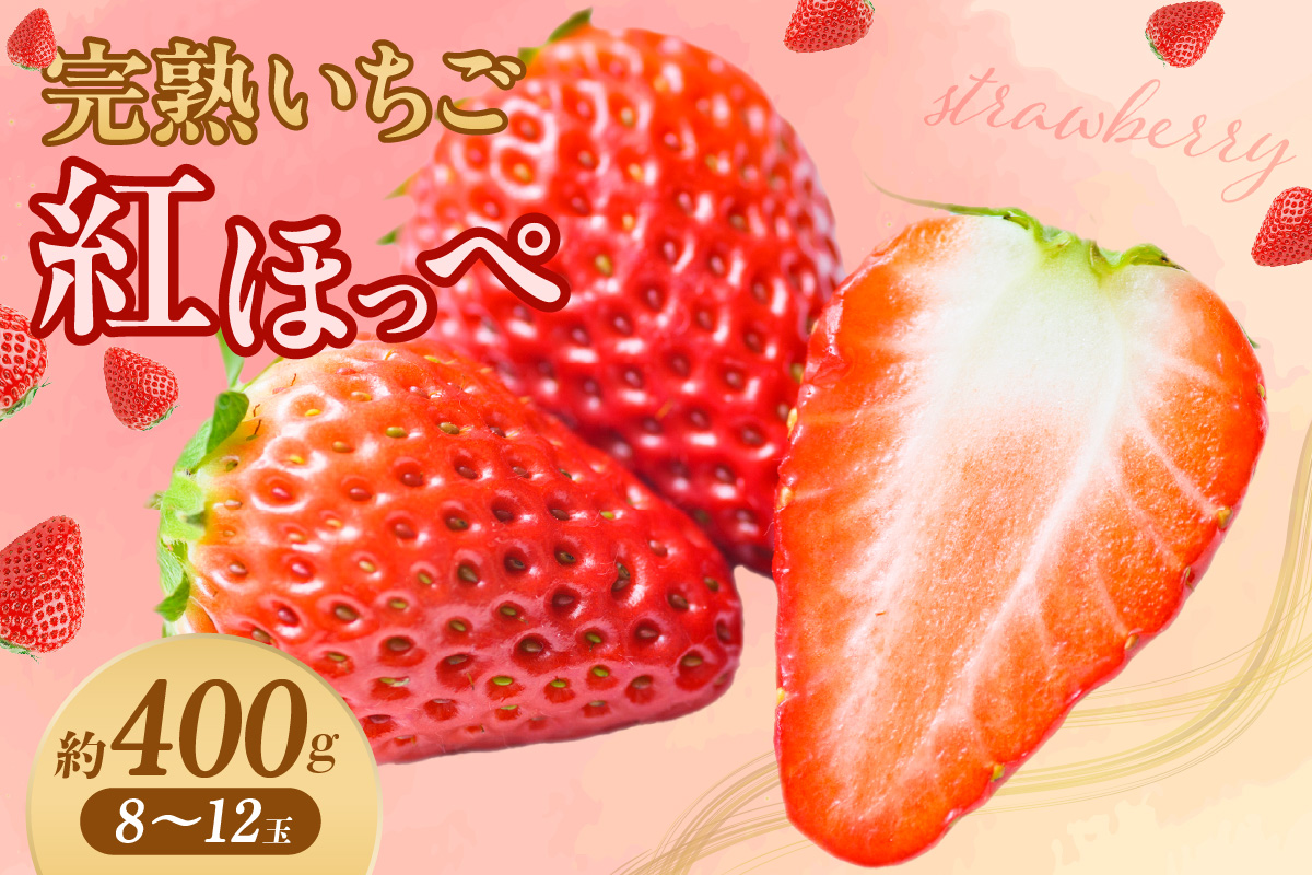 苺香の完熟いちご「紅ほっぺ」(1212)