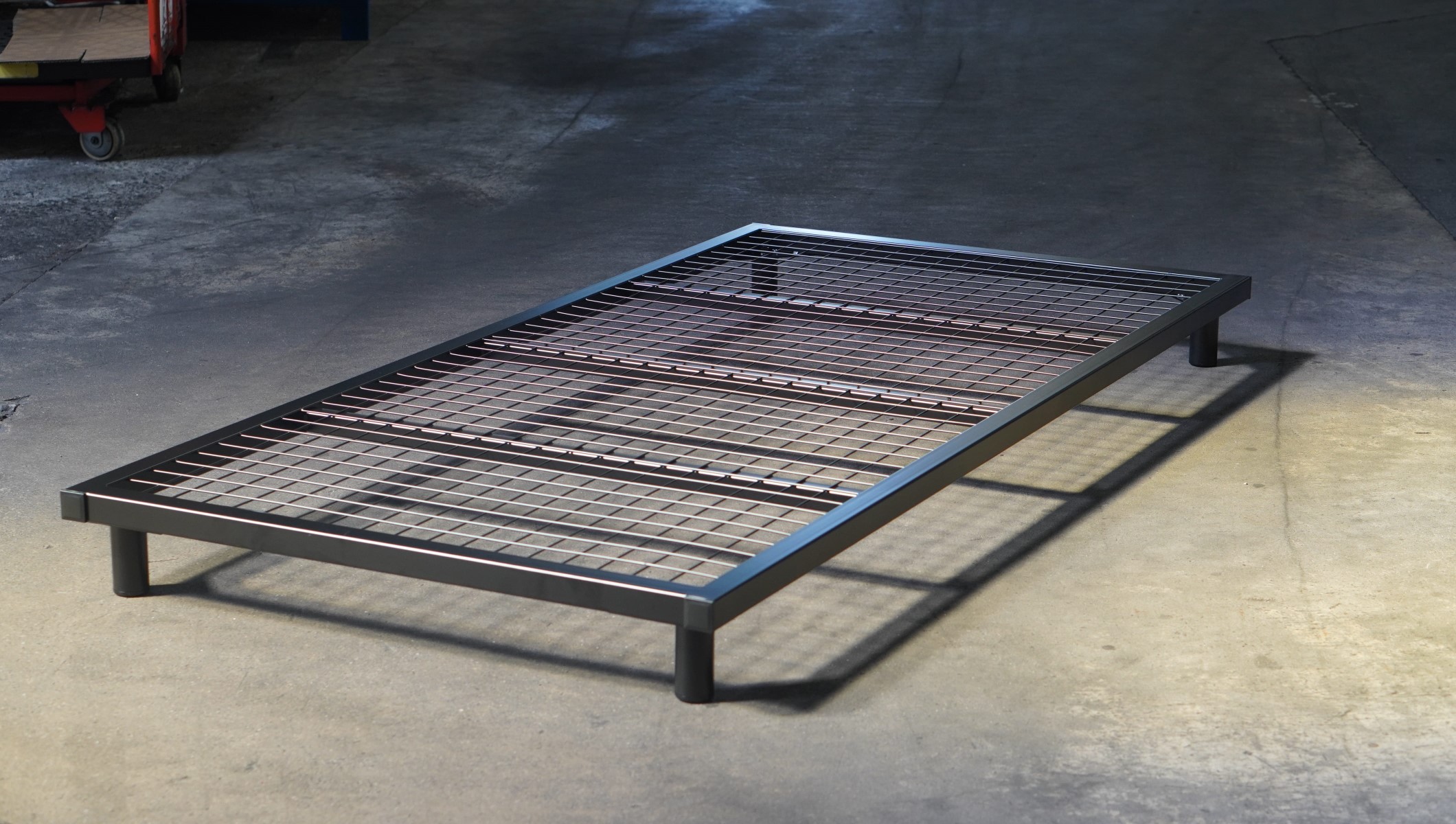 アイアンベッド・セミシングルサイズ（高さ変更可能！開梱・梱包回収サービス）（ホワイト）（2051） ホワイト