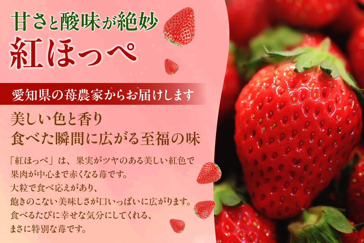 苺香の完熟いちご「紅ほっぺ」(1212)