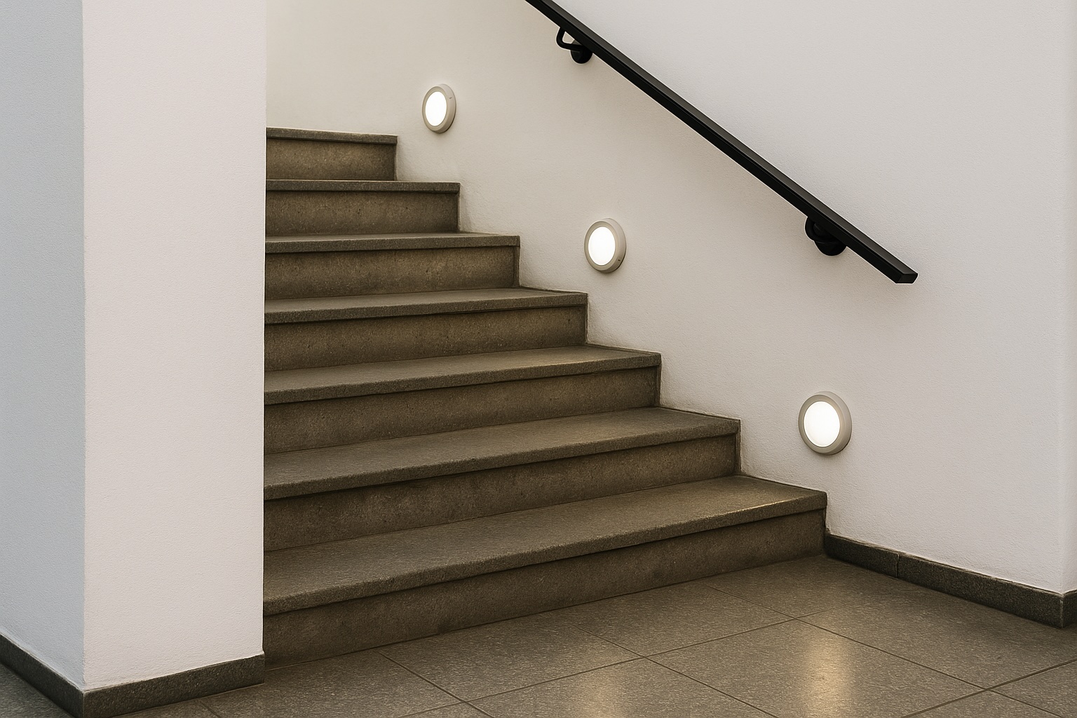 アイアン手摺（ブラック、幅500～990mm、10mm単位でオーダー可能！）（2144） ブラック