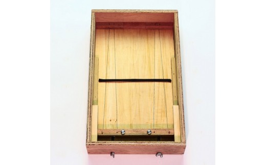 [№21-0140]カホン(スナッピー無、響線4本)・バッグ・教則本の３点セット TCA-1(cajon-set)