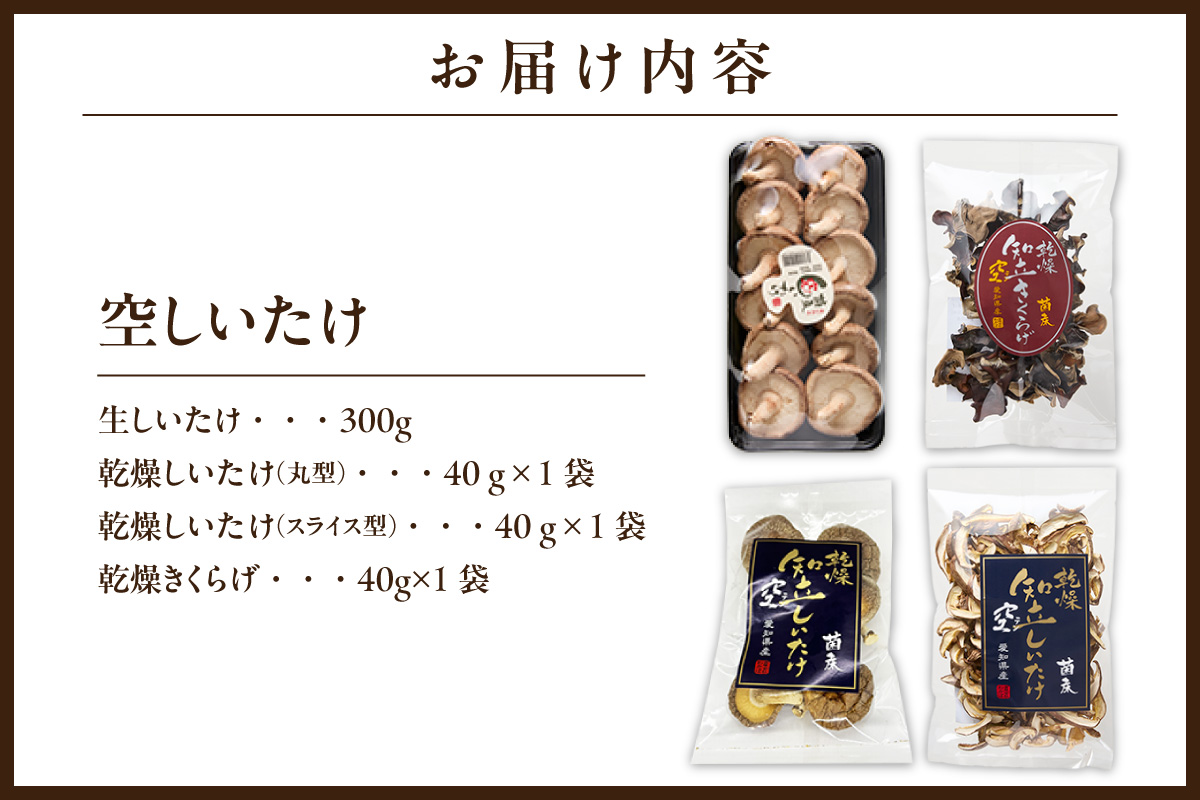 [№22-0022]空（テン）しいたけ