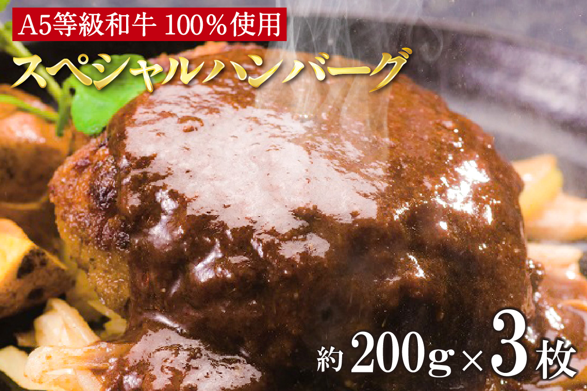 A5等級和牛100％　肉や大善スペシャルハンバーグ（2116）