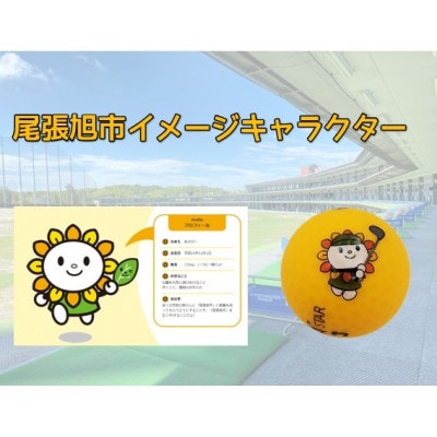 あさぴーロゴ入り  キャスコ キラスターV ゴルフボール(ホワイト・オレンジ) 2ダース+4個