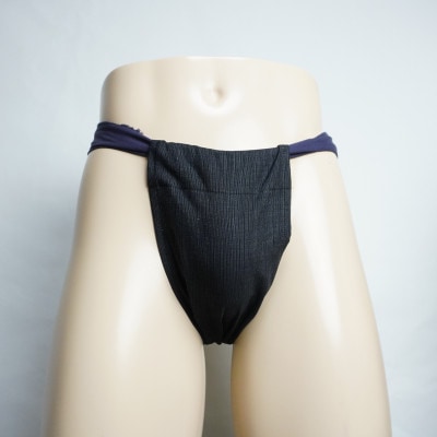 黒猫ふんどし　男性用　2種セット　三河木綿生地