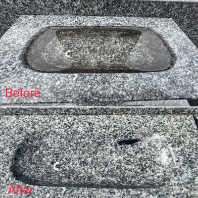 お墓のクリーニング