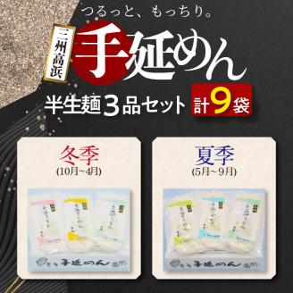 三州手延めん半生麺セット