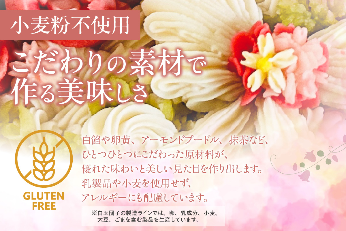 あんこで華やぐお楽しみ 花団子 BOX