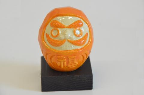 福だるまさん（オレンジ）