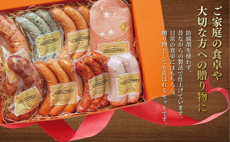 ソーセージ 8種 セット シャルキュトゥリ・コイデ ウィンナー ウインナー ポークウインナー サラミ ソフトサラミ フランクフルト 食べ比べ 詰め合わせ ギフト 贈答 加工品 加工食品 つまみ おつまみ おかず 冷凍 冷凍配送 愛知 愛知県 日進市