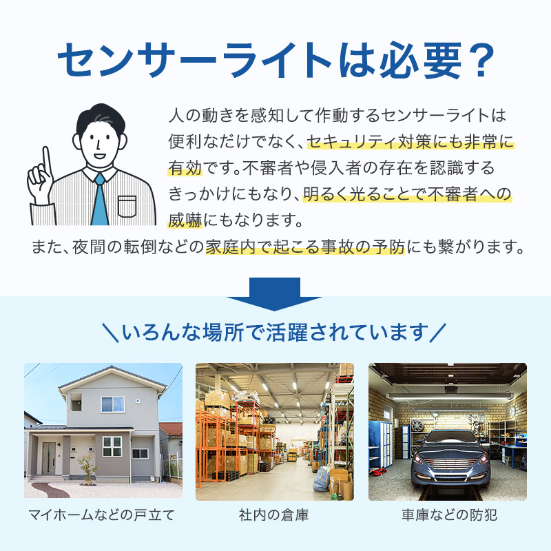 センサーライト　MSL4