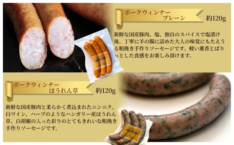 ソーセージ ハム 詰め合わせ 6種類 シャルキュトゥリ・ベーシック ウィンナー ウインナー ハム 肉 お肉 豚 セット