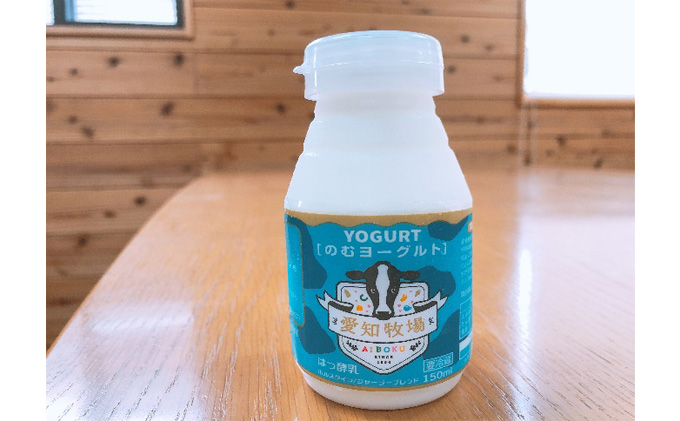 愛知牧場 冷蔵スイーツセット（飲むヨーグルト6本＆プリン6個）