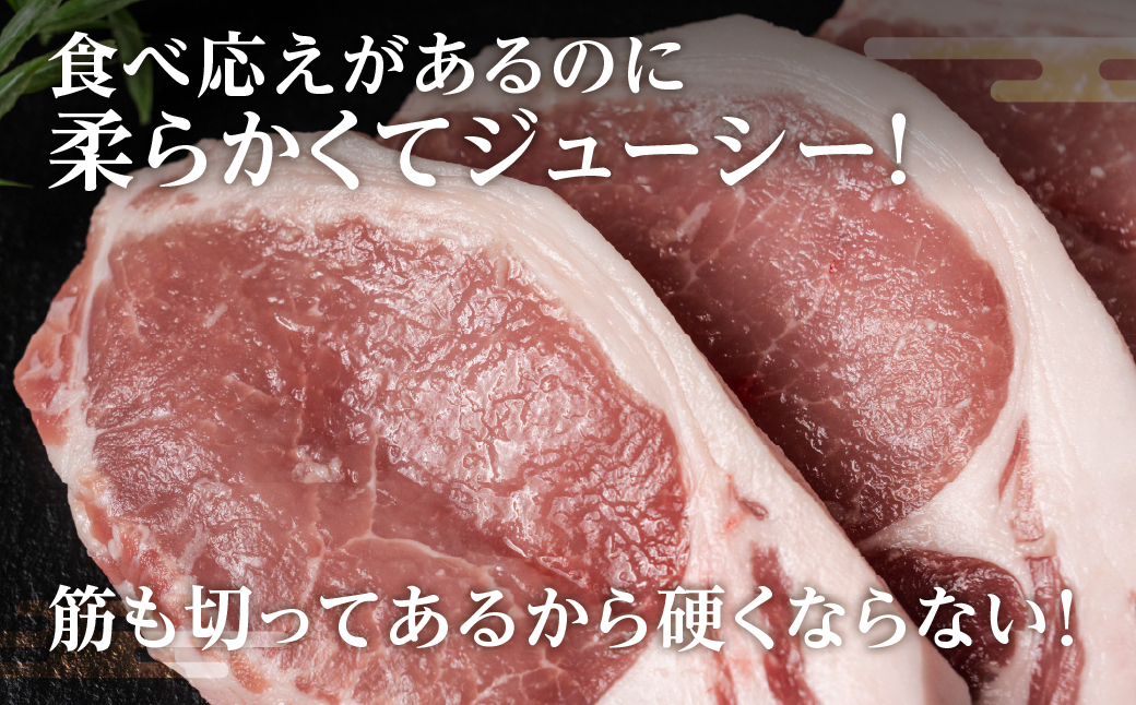 みかわポークロース肉 ステーキ トンテキ用 1.5kg 豚肉 ロース ステーキ トンテキ 豚テキ 豚 ぶた ポーク 冷凍 真空 真空パック 小分け 焼肉 焼き肉 豚汁 煮物 BBQ 渥美半島 愛知県 田原市