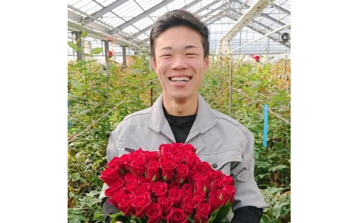 バラ生花（20本）定期便3回