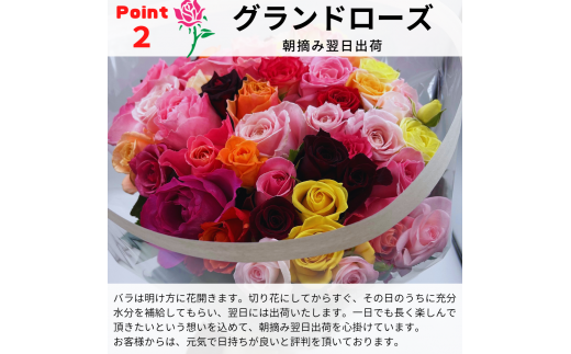 バラの花束 グランドブーケ 30本 バラ 薔薇 ローズ 母の日 結婚式 卒業式 花束 観賞用 ギフト プレゼント 贈り物 贈答用 自分用 誕生日 植物 花 フラワー 癒し フラワーバレンタイン はな 華 産地直送 田原市 送料無料 18000円