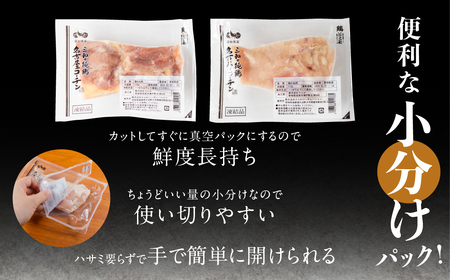 三和 純鶏 名古屋コーチン もも肉 むね肉 セット 110g×各10袋 計2.2kg 小分け 冷凍 真空パック 肉 地鶏 鶏肉 創業明治33年 さんわ 鶏三和 冷蔵配送 とり肉 ムネ 国産 渥美半島 愛知県 田原市 小分け