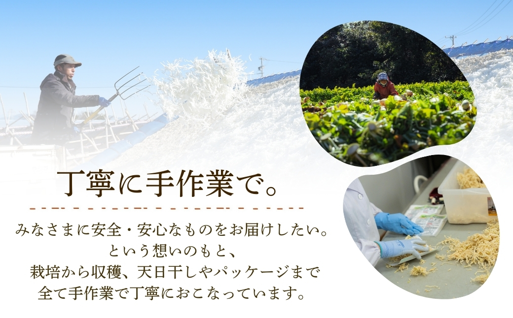 西山さんの切干大根 10袋 計400g 切り干し大根